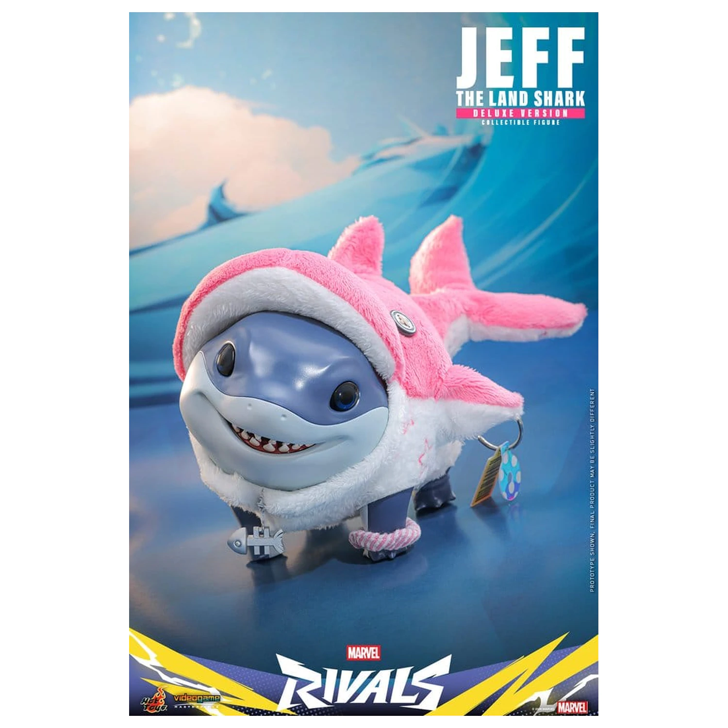 Marvel Rivals Videogame Masterpiece Series Figurka Akcji Jeff the Land Shark (Wersja Deluxe) 11 cm zdjęcie produktu