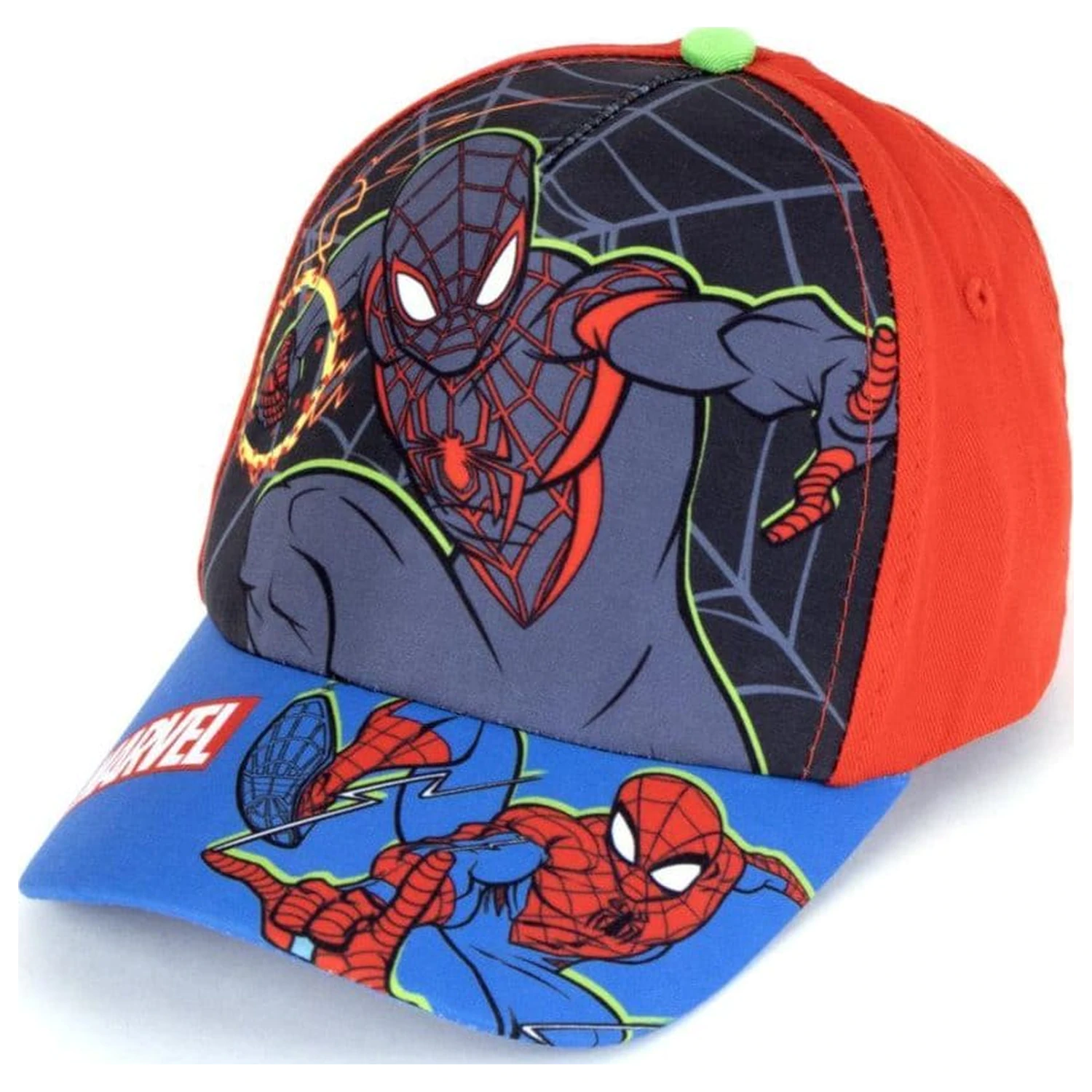 Marvel Zestaw Czapka i Okulary Przeciwsłoneczne Spider-Man Miles 53 cm zdjęcie produktu