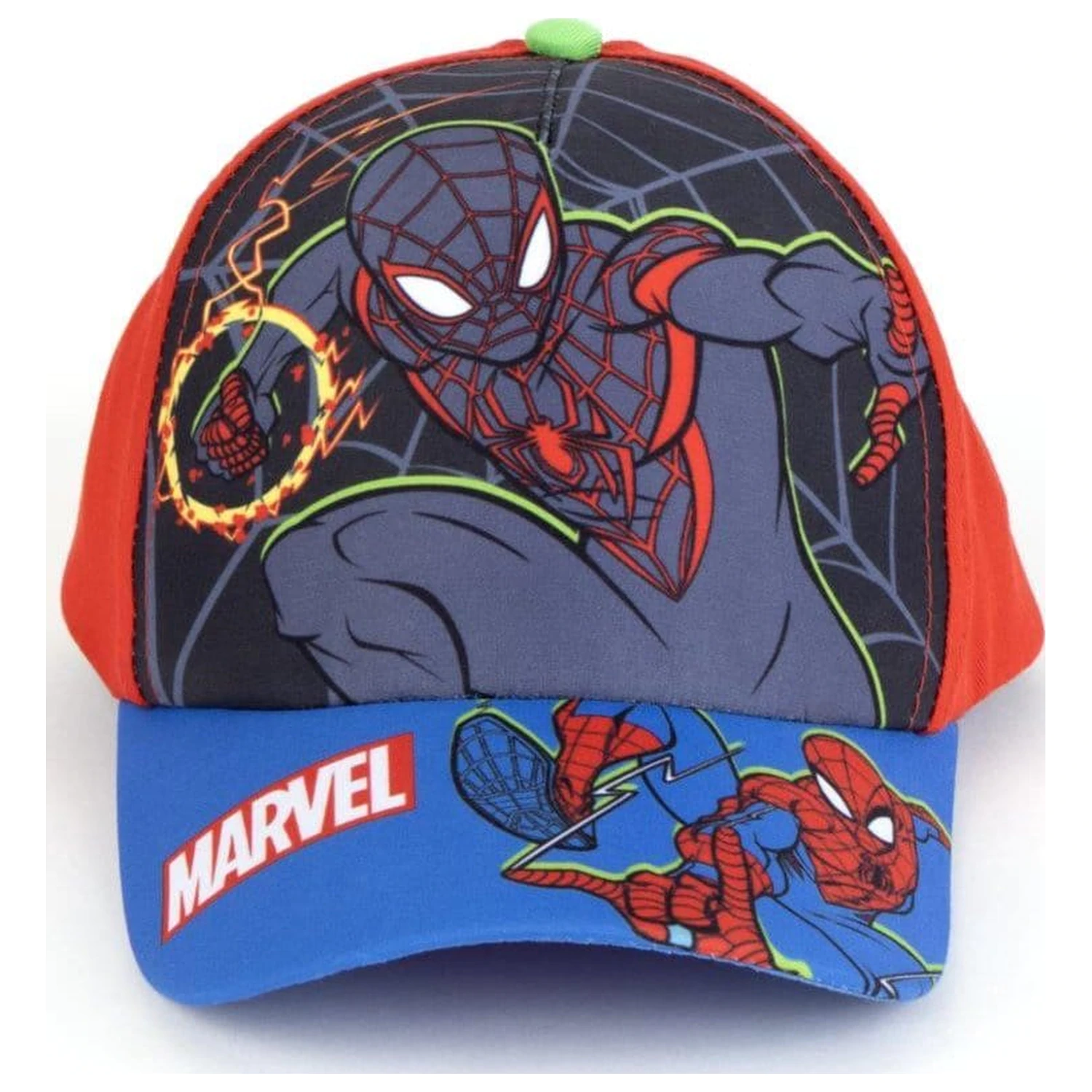 Marvel Zestaw Czapka i Okulary Przeciwsłoneczne Spider-Man Miles 53 cm zdjęcie produktu