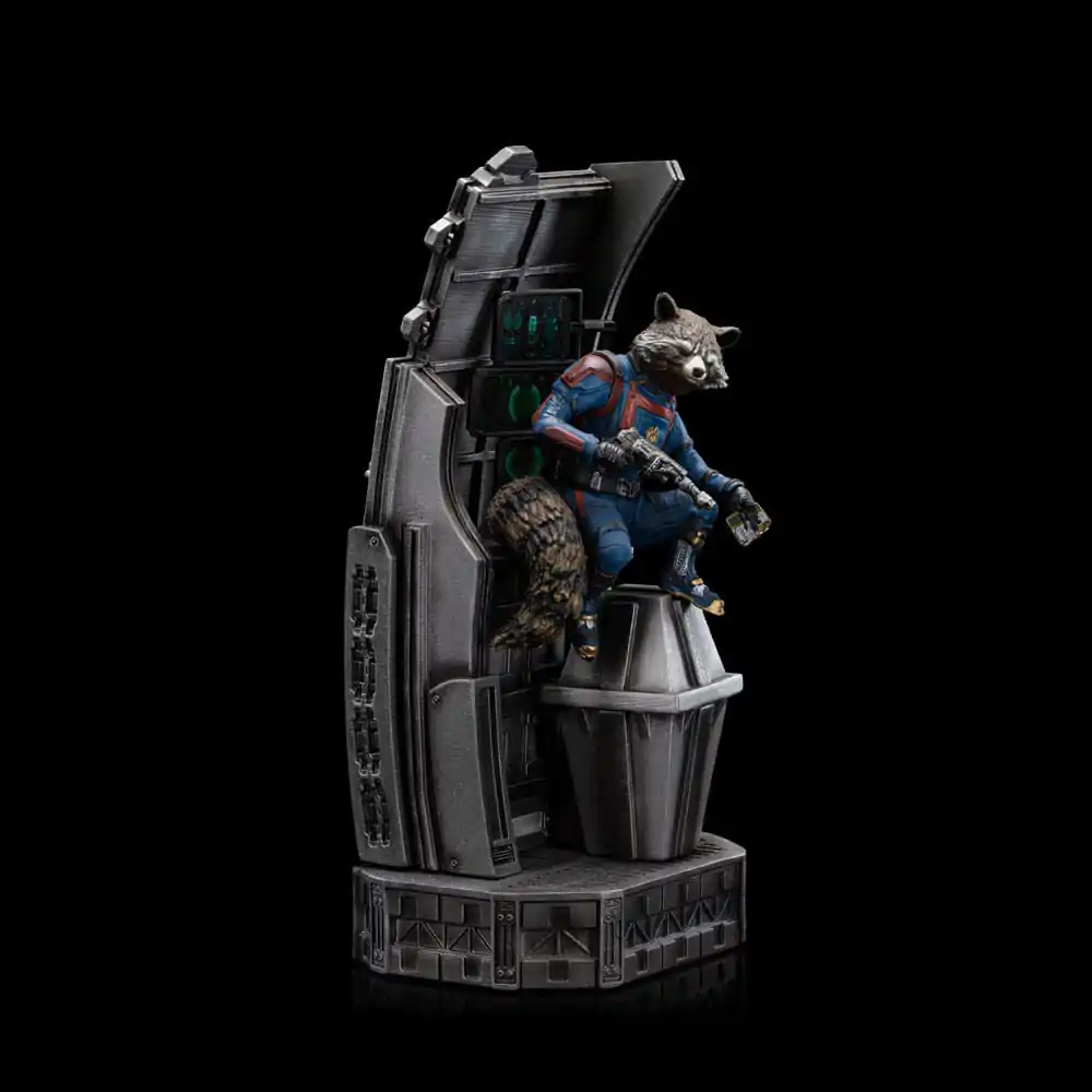 Statua Marvel Scale 1/10 Strażnicy Galaktyki Vol. 3 Rocket Racoon 20 cm zdjęcie produktu