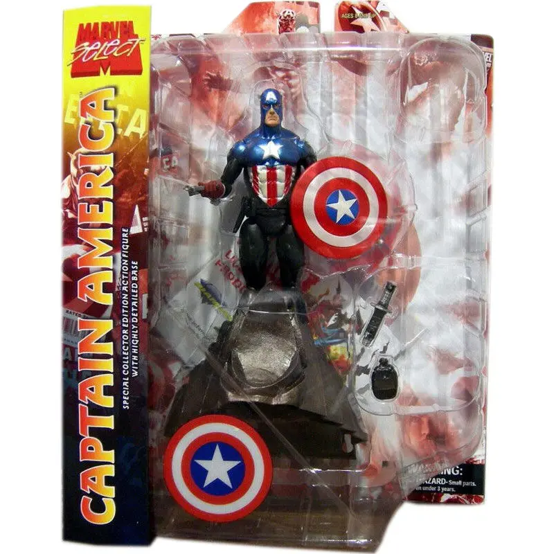 Marvel Select Action Figure Captain America 18 cm zdjęcie produktu