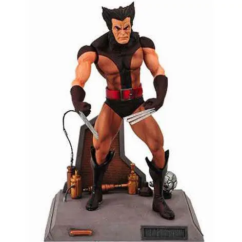 Marvel Select Figurka Akcji Wolverine w brązowym kostiumie bez maski 18 cm zdjęcie produktu