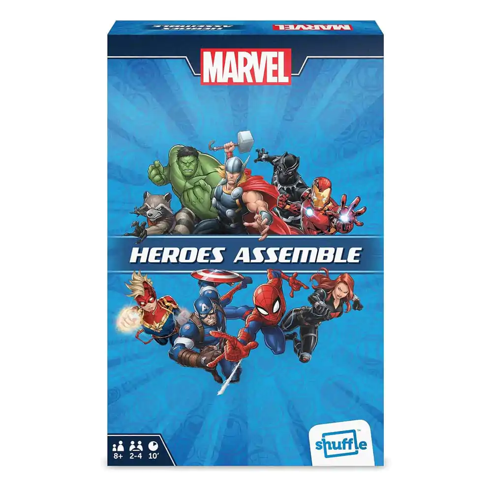 Marvel Shuffle Card Game Heroes Assemble - Gra Karciana zdjęcie produktu