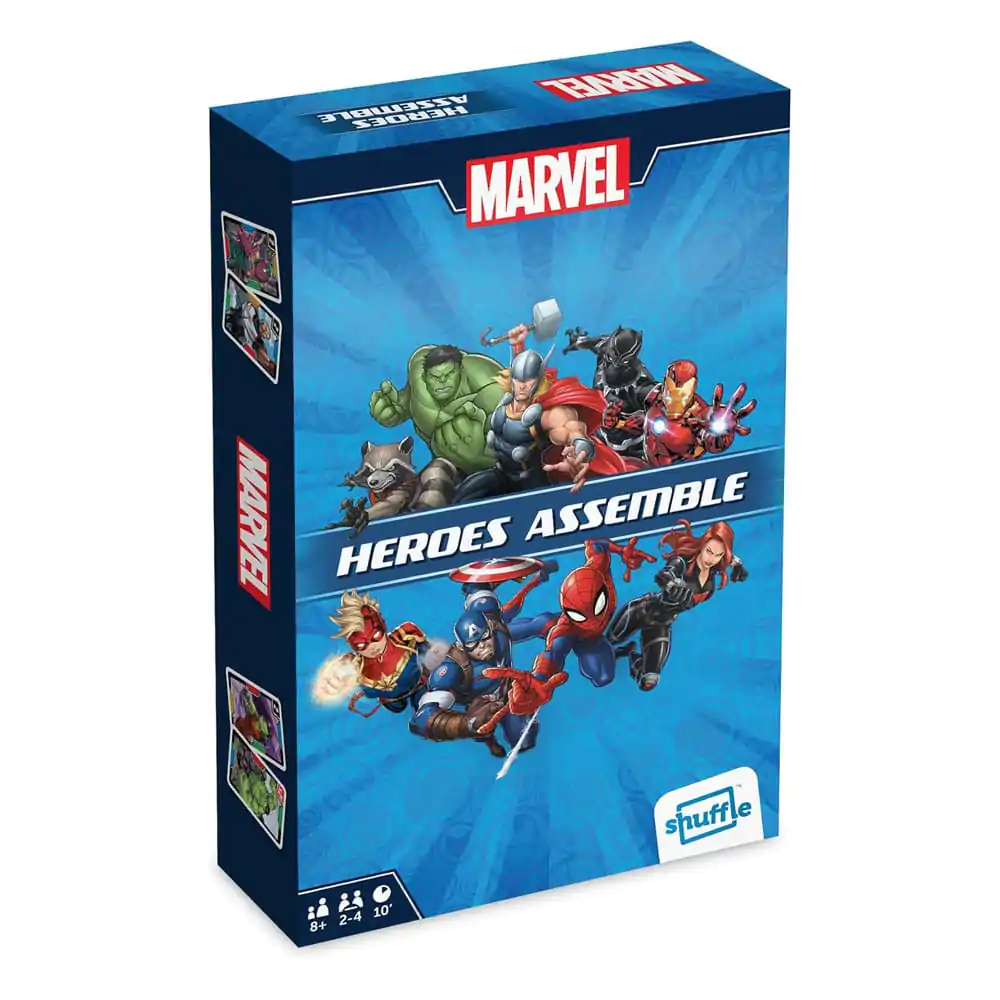 Marvel Shuffle Card Game Heroes Assemble - Gra Karciana zdjęcie produktu