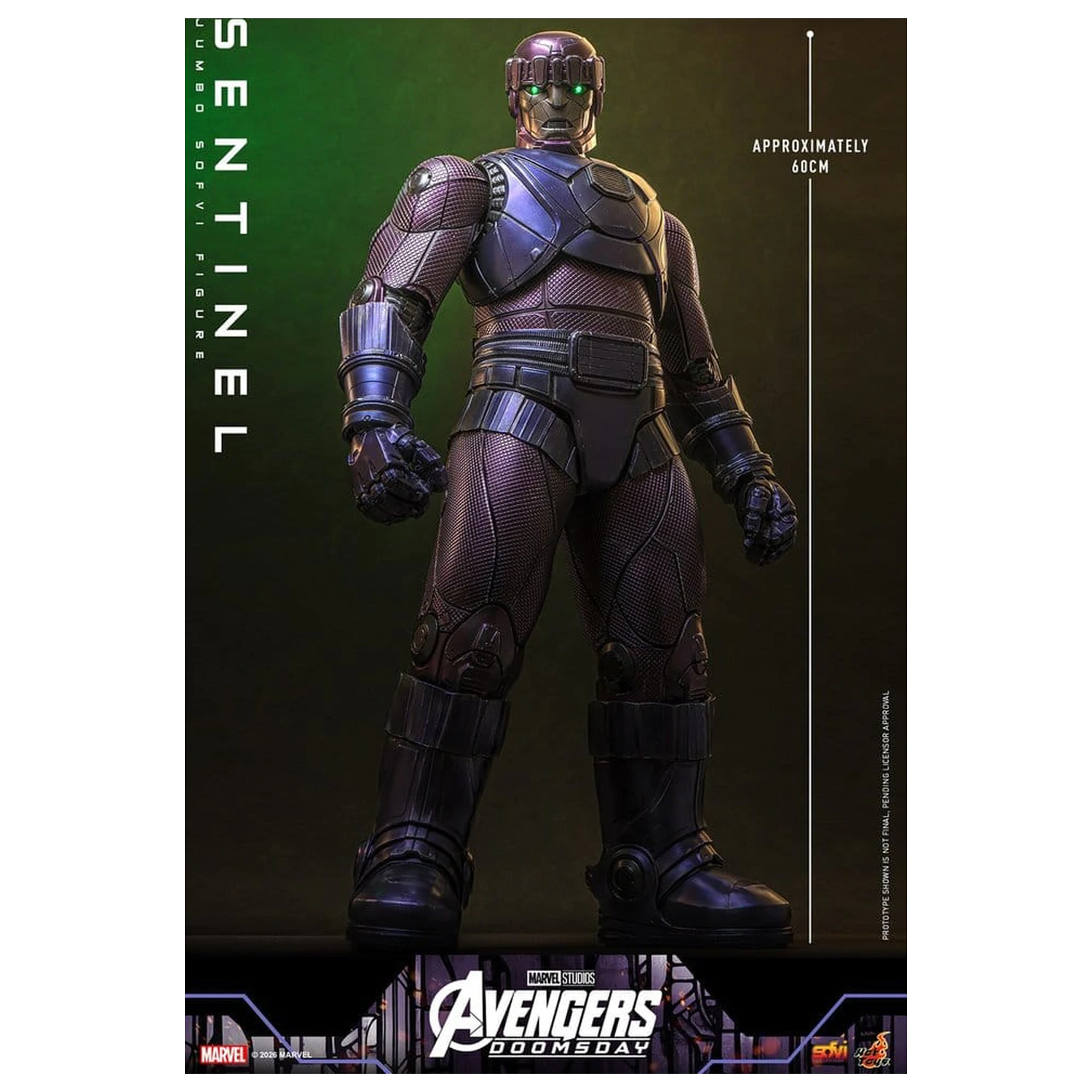 Marvel Sofvi Masterpiece Series Figurka Akcji Sentinel 60 cm zdjęcie produktu