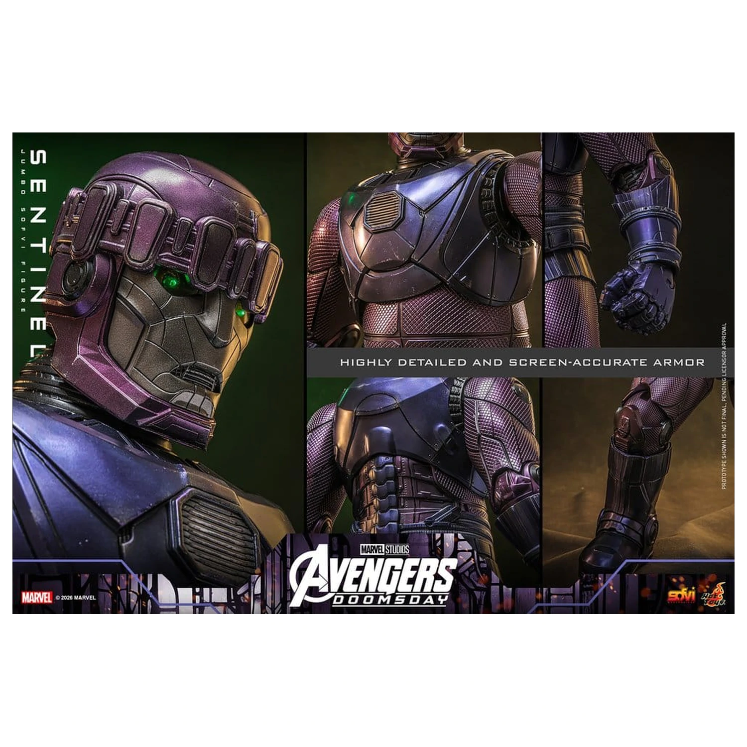 Marvel Sofvi Masterpiece Series Figurka Akcji Sentinel 60 cm zdjęcie produktu