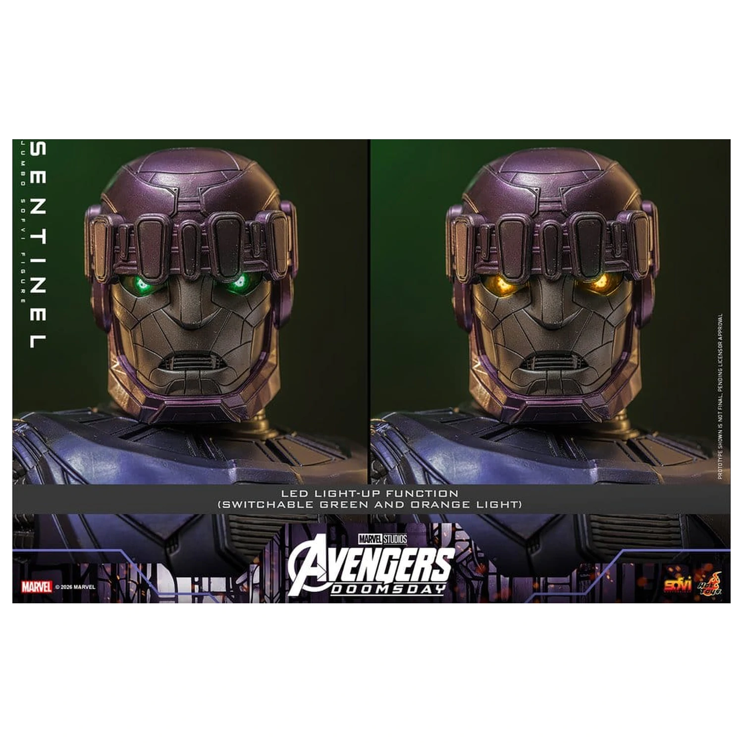 Marvel Sofvi Masterpiece Series Figurka Akcji Sentinel 60 cm zdjęcie produktu