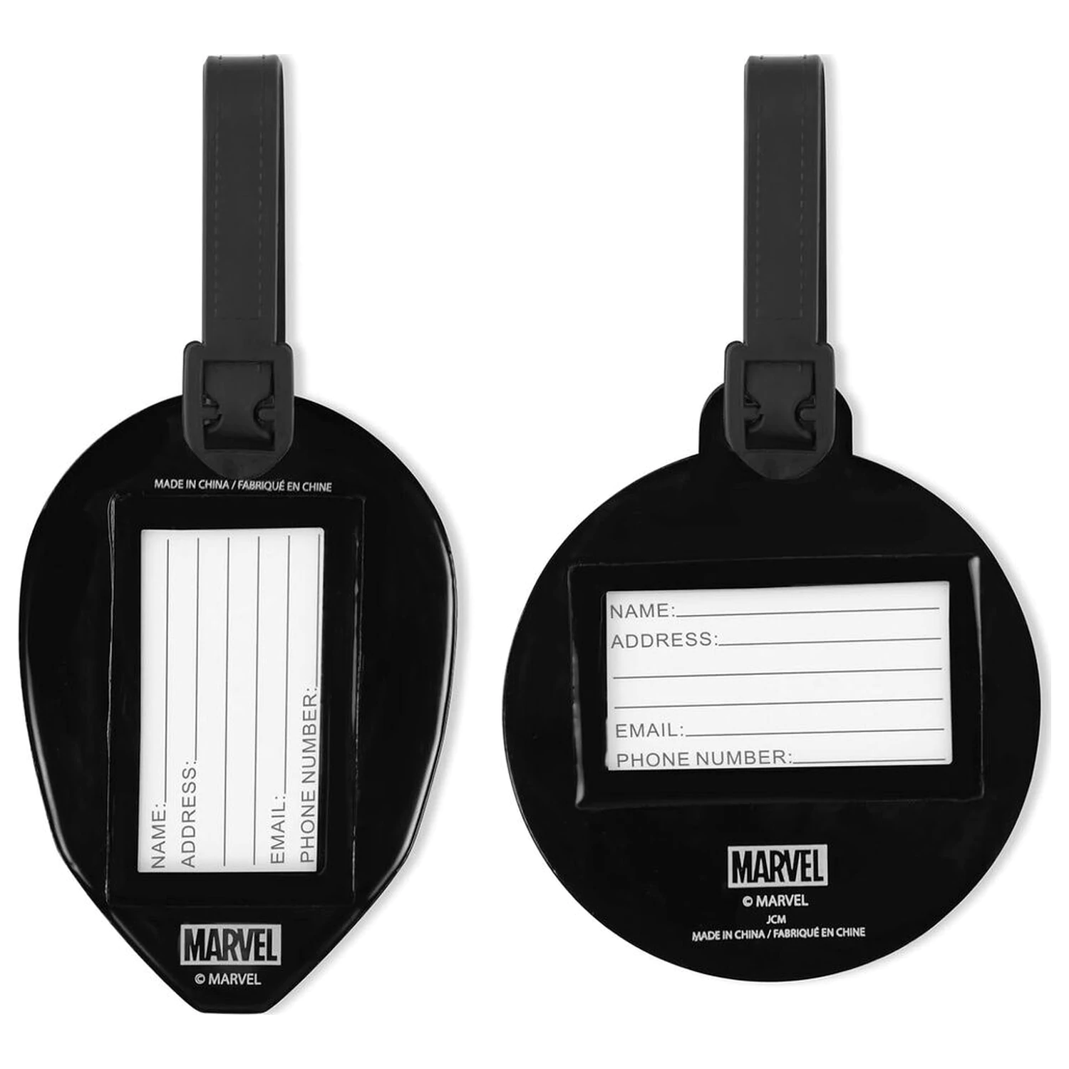 Marvel Spiderman zestaw 2 etykiet na bagaż zdjęcie produktu