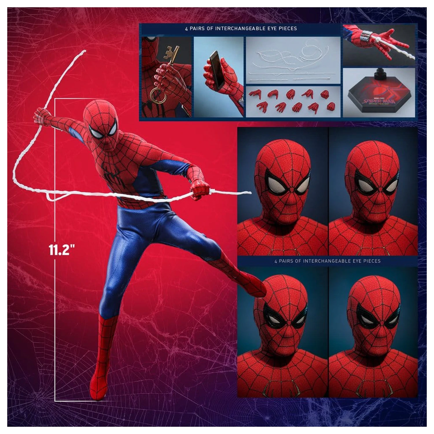 Marvel Spider-Man: Brand New Day figurka akcji 1/6 Spider-Man 29 cm zdjęcie produktu