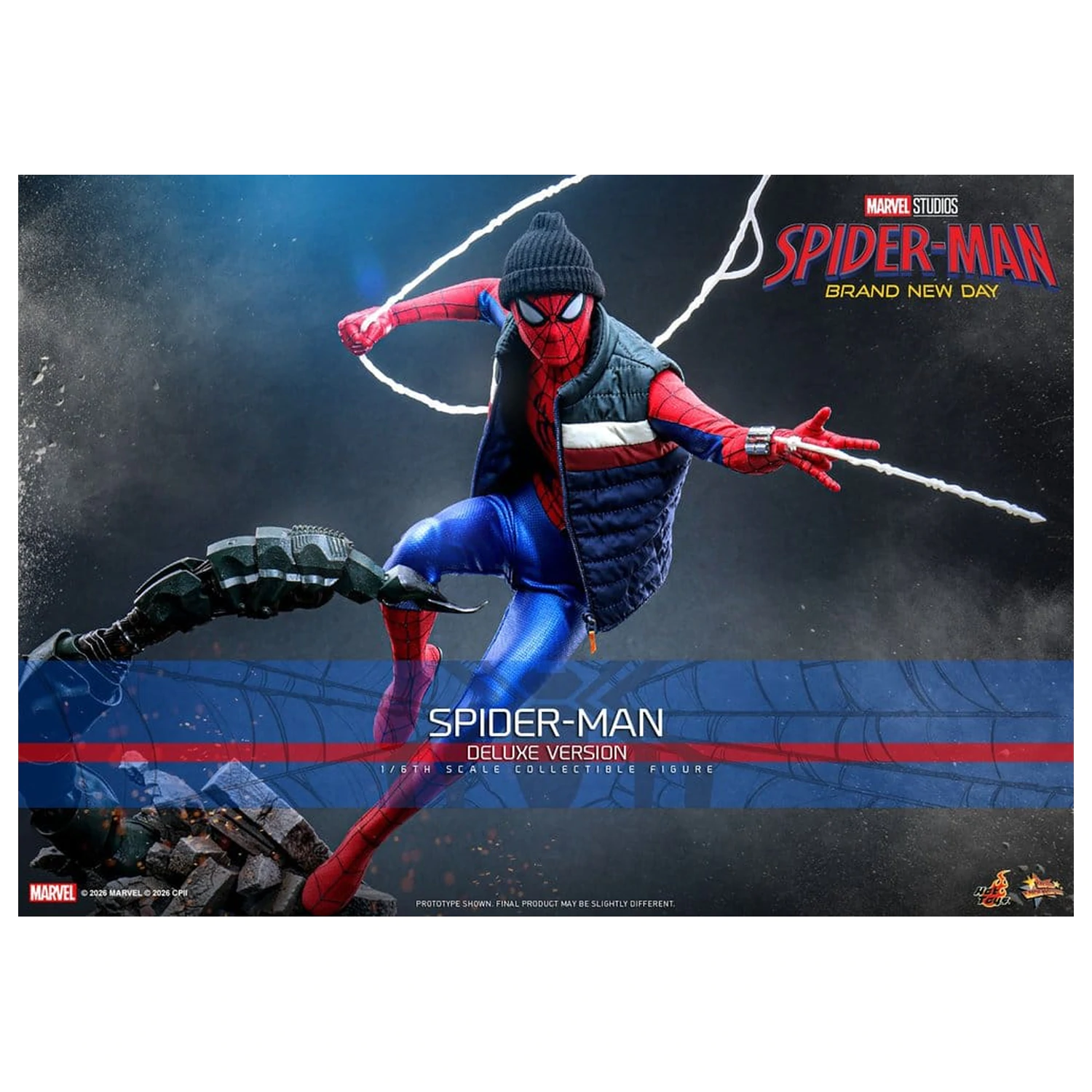 Marvel Spider-Man: Brand New Day figurka akcji 1/6 Spider-Man (Deluxe Version) 29 cm zdjęcie produktu