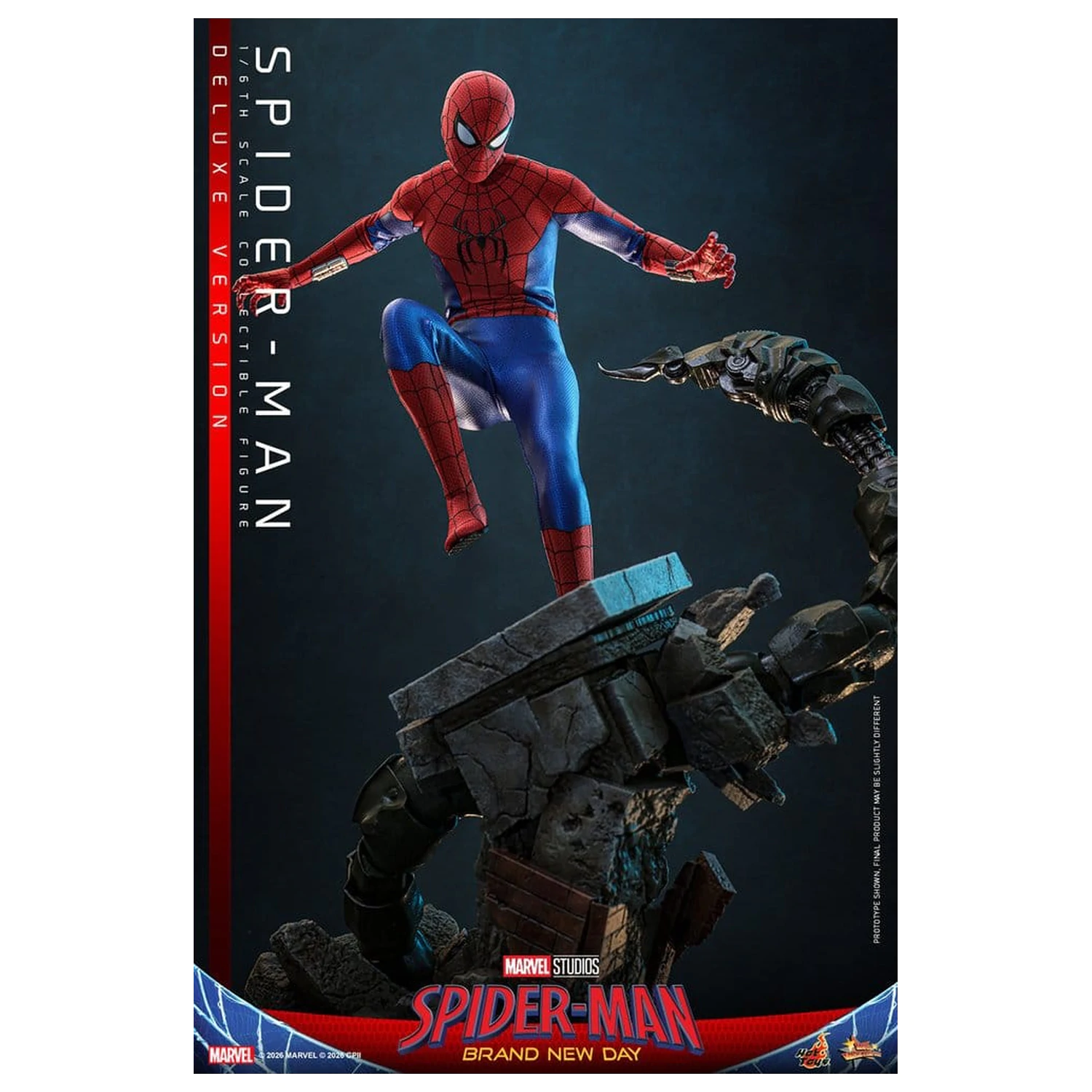 Marvel Spider-Man: Brand New Day figurka akcji 1/6 Spider-Man (Deluxe Version) 29 cm zdjęcie produktu