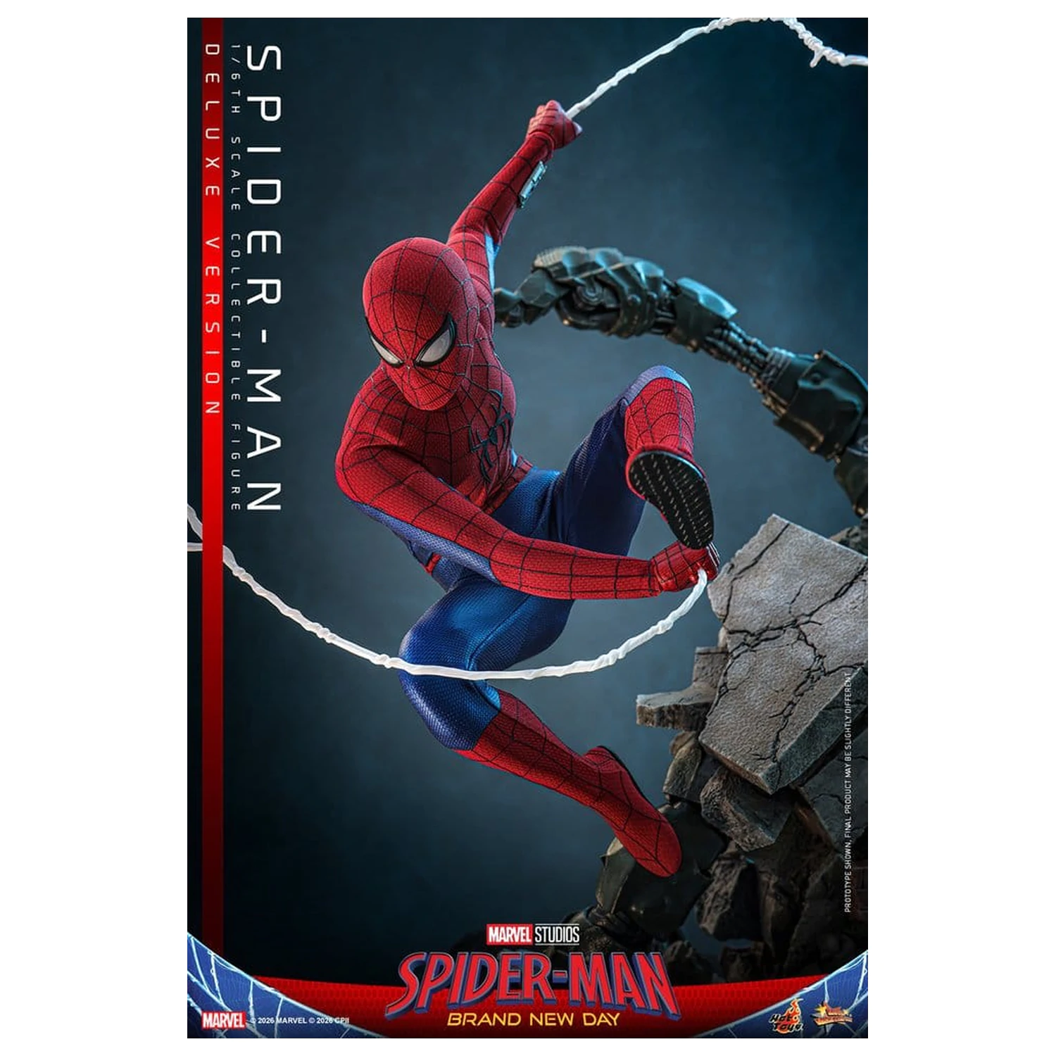 Marvel Spider-Man: Brand New Day figurka akcji 1/6 Spider-Man (Deluxe Version) 29 cm zdjęcie produktu