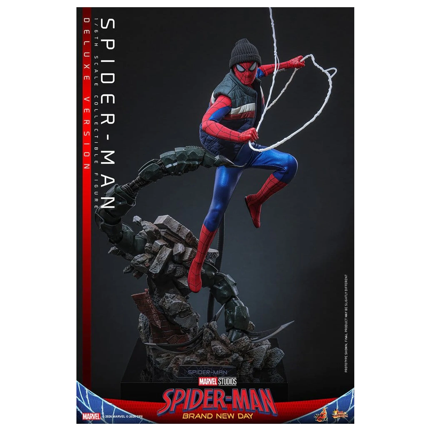 Marvel Spider-Man: Brand New Day figurka akcji 1/6 Spider-Man (Deluxe Version) 29 cm zdjęcie produktu