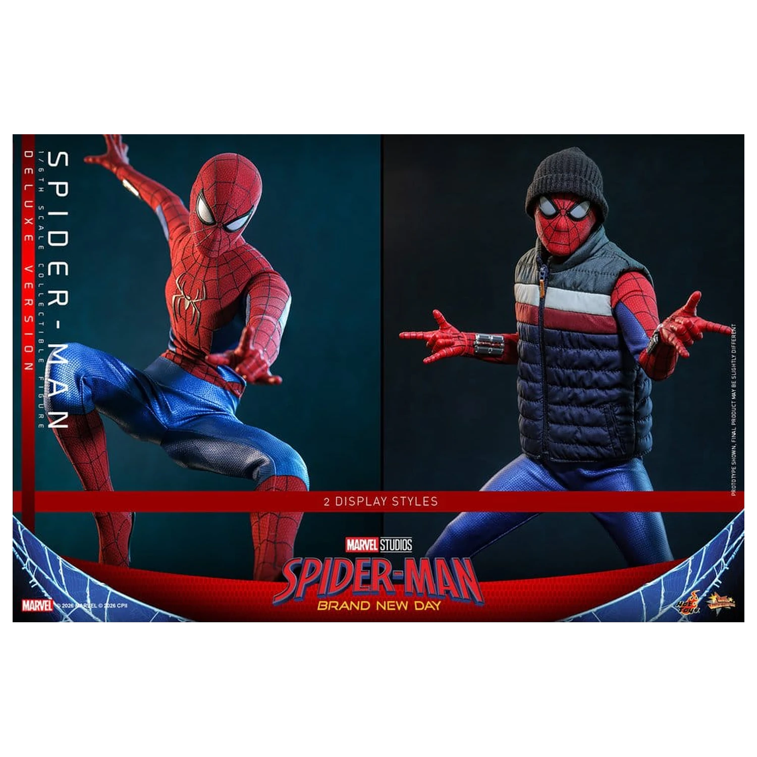 Marvel Spider-Man: Brand New Day figurka akcji 1/6 Spider-Man (Deluxe Version) 29 cm zdjęcie produktu