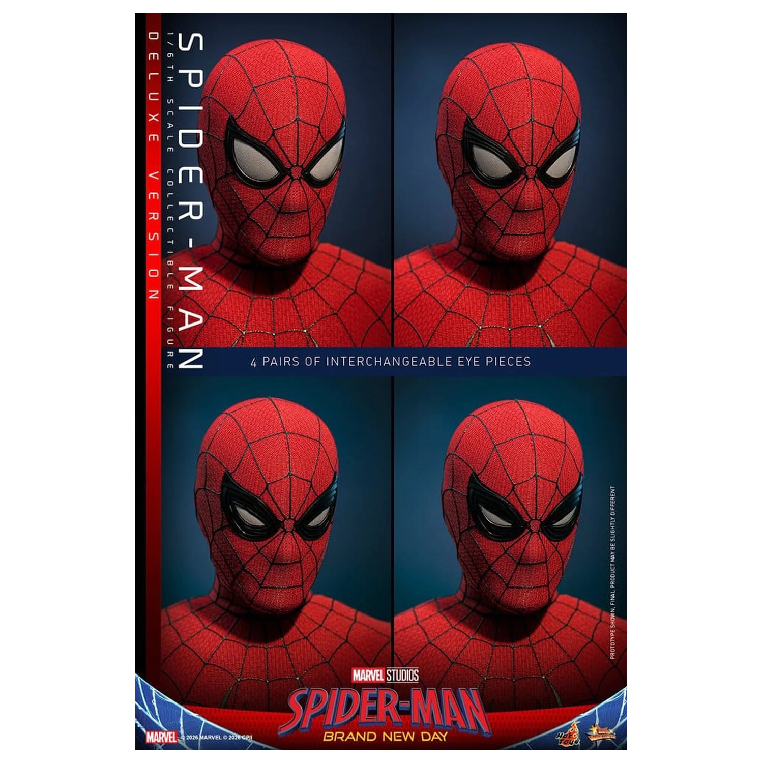 Marvel Spider-Man: Brand New Day figurka akcji 1/6 Spider-Man (Deluxe Version) 29 cm zdjęcie produktu