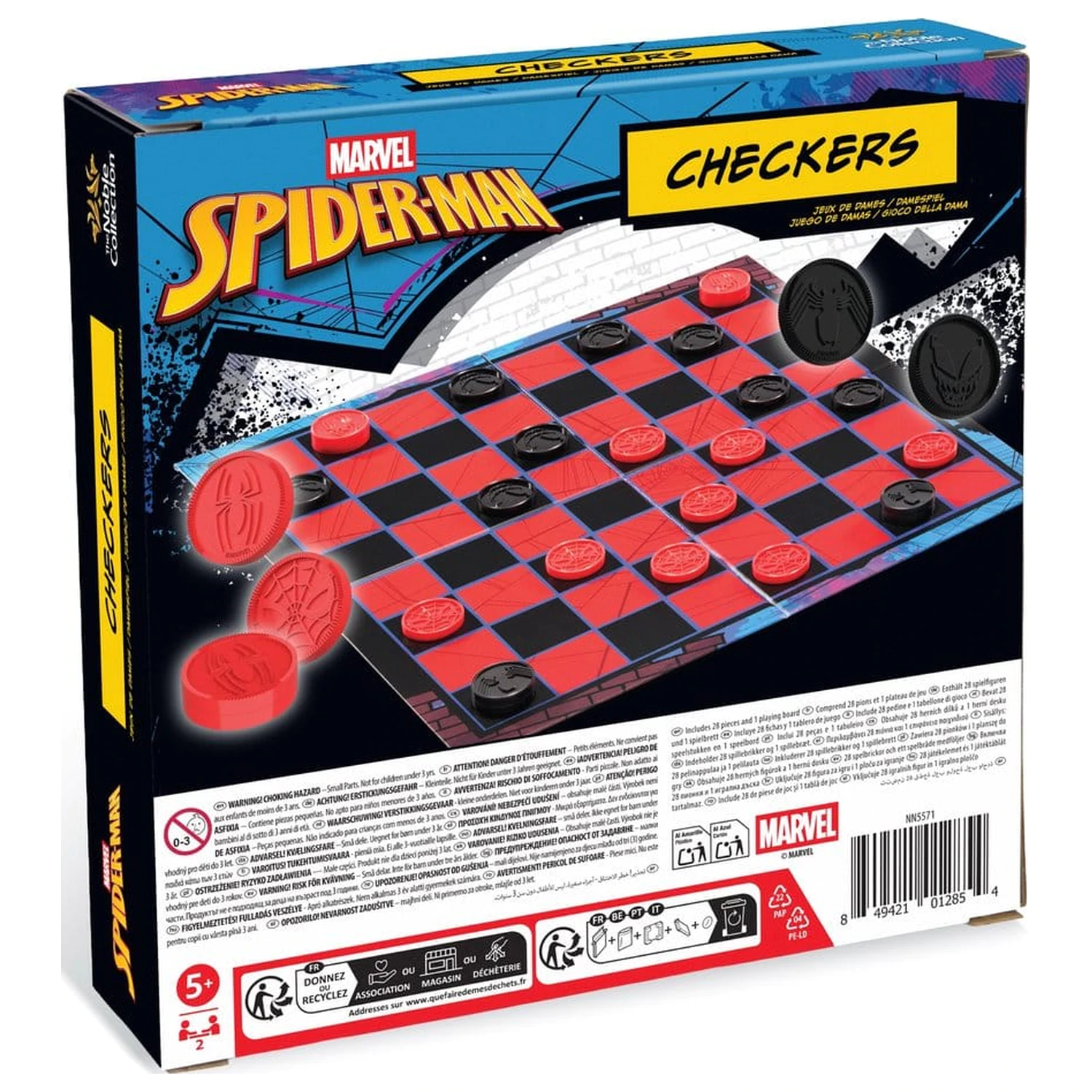 Marvel Warcaby Spider-Man 38 cm zdjęcie produktu