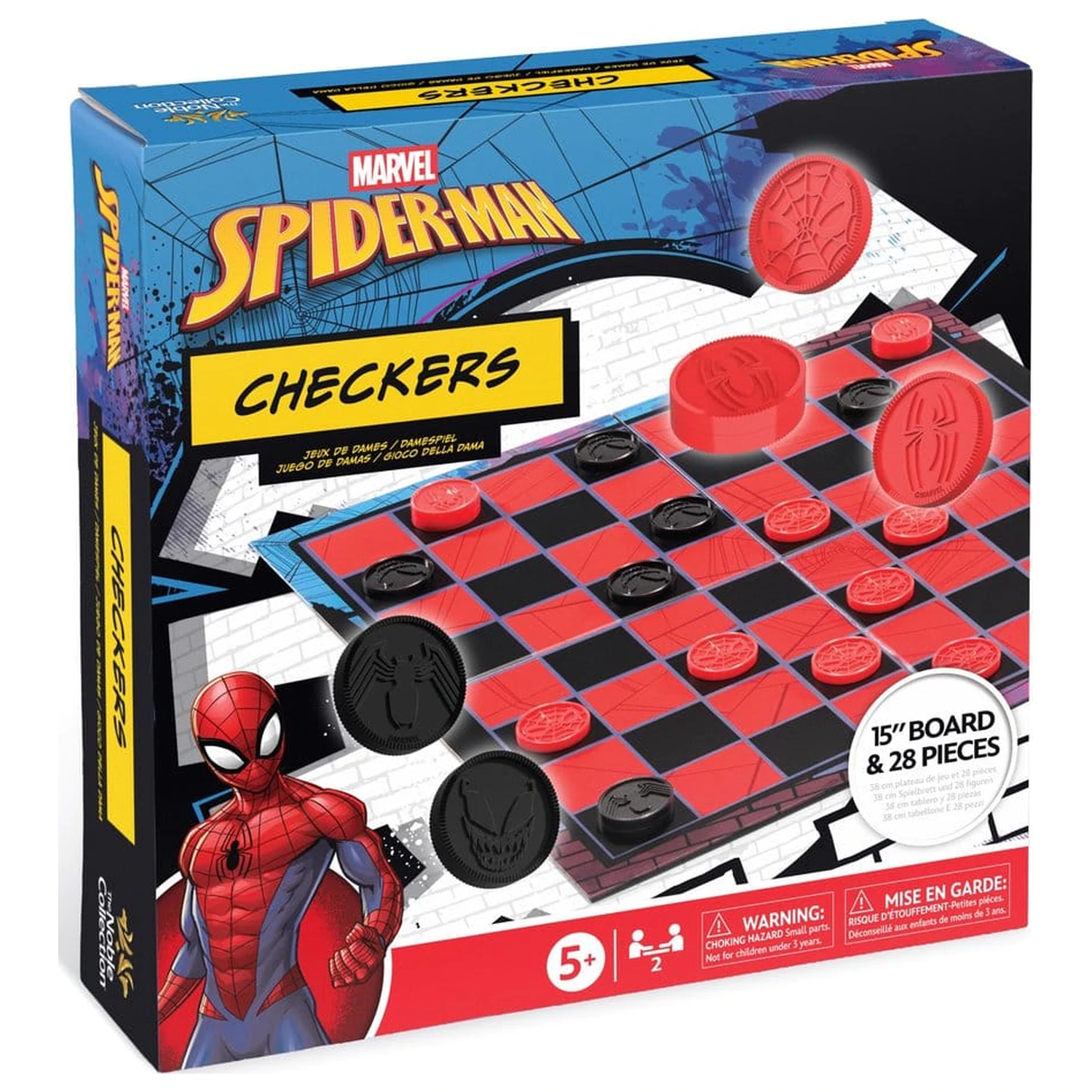 Marvel Warcaby Spider-Man 38 cm zdjęcie produktu