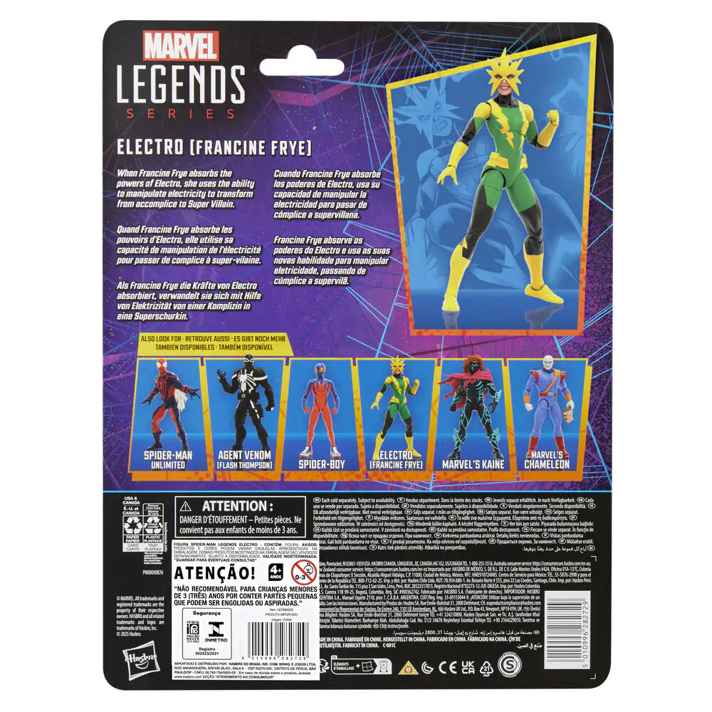 Marvel Spider-Man Electro Francine Frye figurka 15 cm zdjęcie produktu