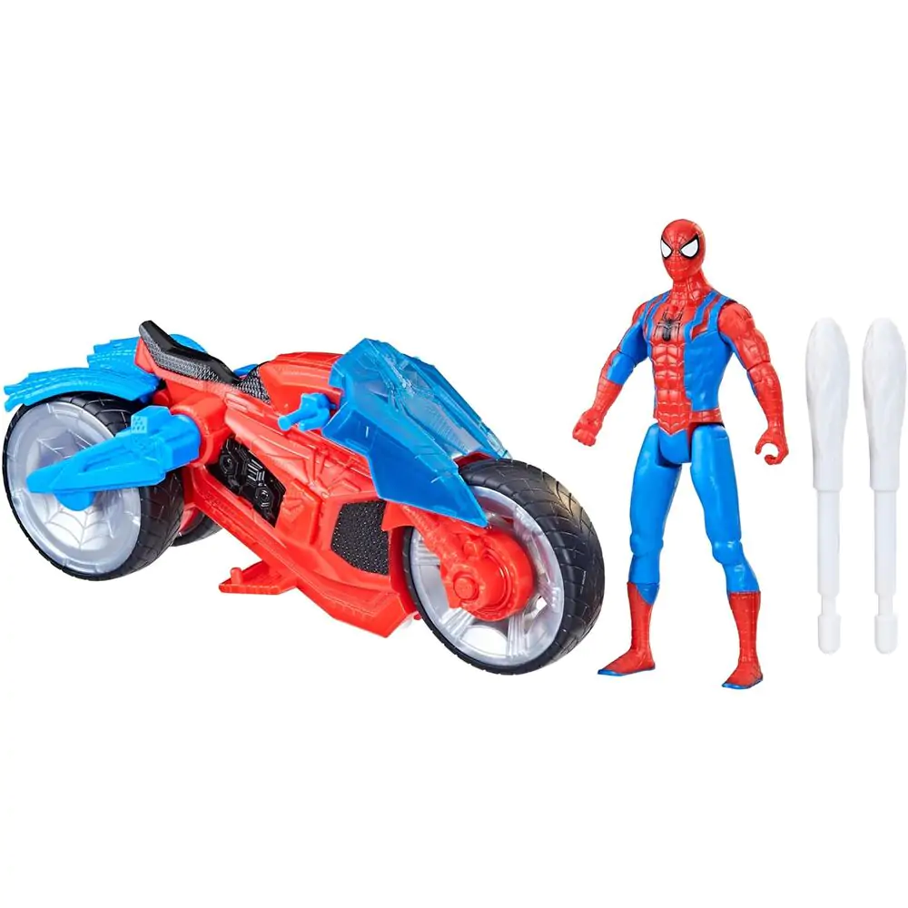 Marvel Spider-Man Epic World of Action Pajęczy Motocykl + Figurka Spidermana zdjęcie produktu
