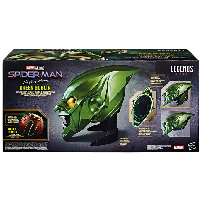 Marvel Spider-Man: No Way Home Green Goblin Premium Hełm do odgrywania ról zdjęcie produktu