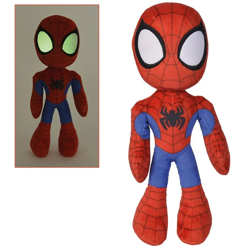 Marvel Pluszowa Figurka Świecące W Ciemności Oczy Spider-Man 25 cm zdjęcie produktu