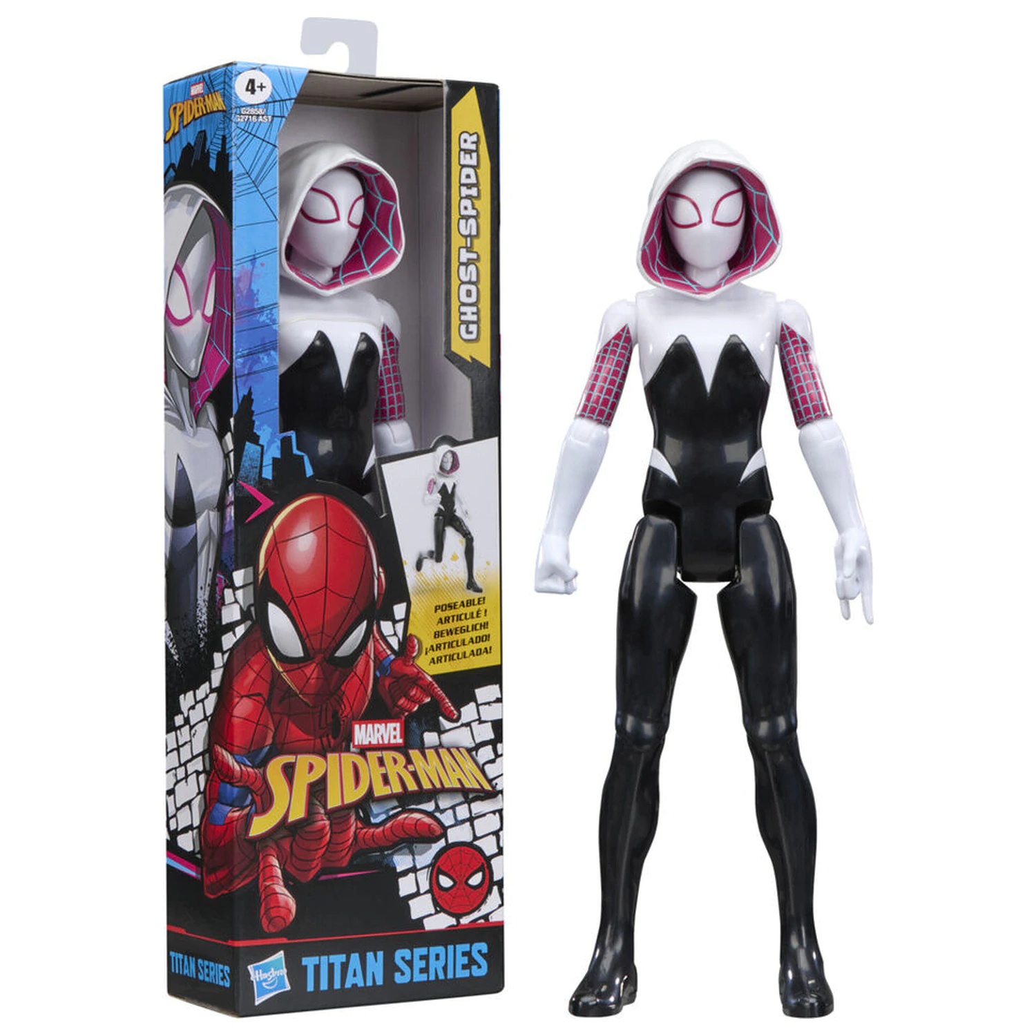 Marvel Spider-Man Titan Series figurka Ghost Spider 30 cm zdjęcie produktu