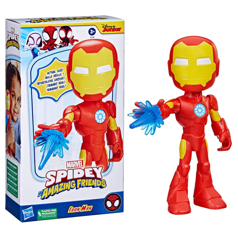 Figurka Iron Man z Marvel Spidey Amazing Friends 22 cm zdjęcie produktu
