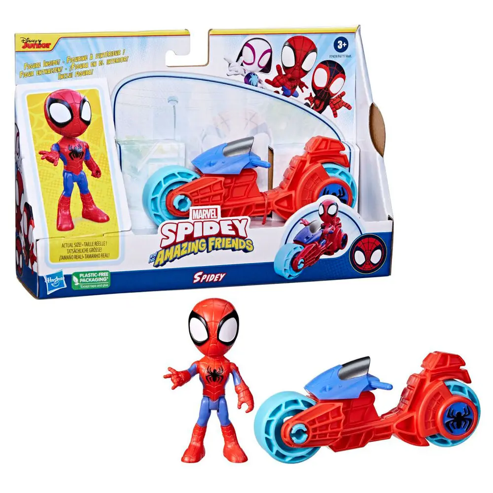 Marvel Spidey Amazing Friends Spidey Pojazd motocykl zdjęcie produktu