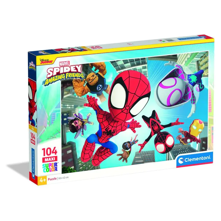 Marvel Spidey i Jego Super-kumple maxi puzzle 104 elementy zdjęcie produktu