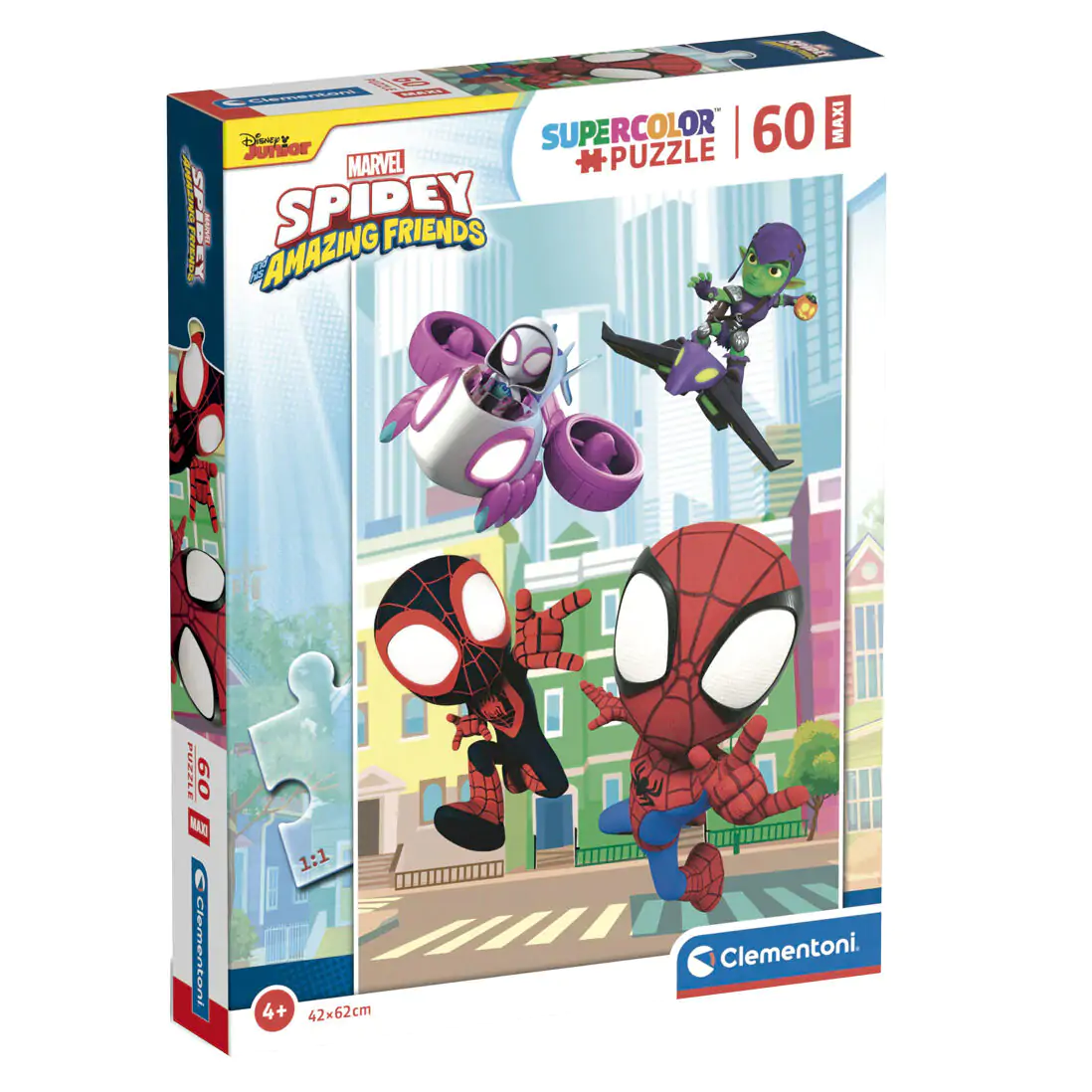 Marvel Spidey i jego fantastyczni przyjaciele maxi puzzle 60 elementów zdjęcie produktu