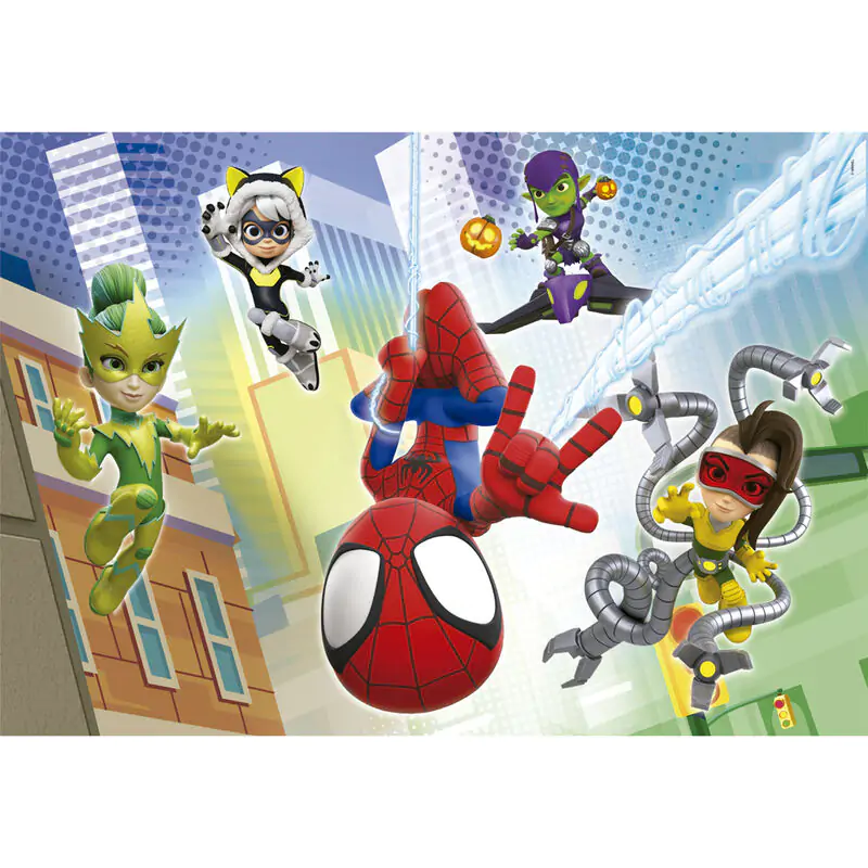 Puzzle Marvel Spidey i Jego Niesamowici Przyjaciele 2x60 elementów zdjęcie produktu