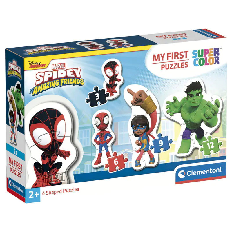 Marvel Spidey i Jego Super-kumple Puzzle 3-6-9-12 elementów zdjęcie produktu