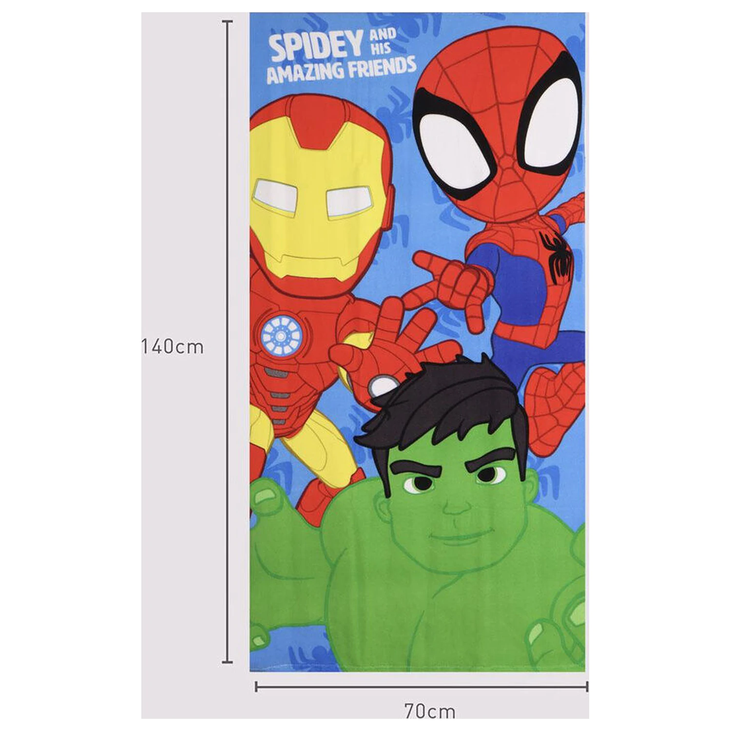 Marvel Spidey ręcznik plażowy z mikrofibry zdjęcie produktu