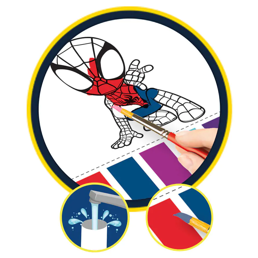 Marvel Spidey roll & go stacja do kolorowania zdjęcie produktu