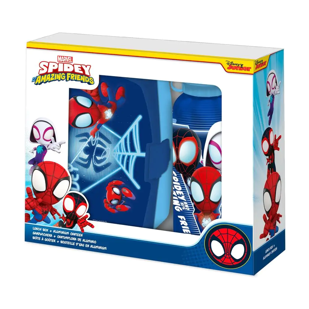 Marvel Spidey i Super-Kumple Aluminiowa butelka + Lunch Box zdjęcie produktu