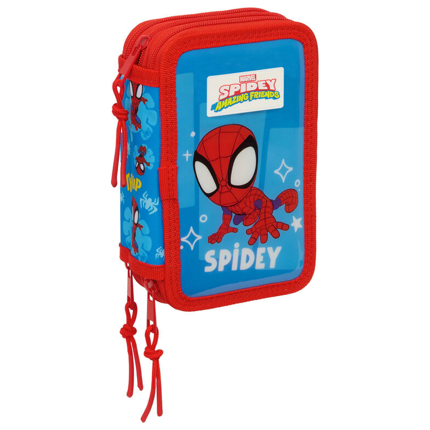 Marvel Spidey potrójny piórnik 37 elementów zdjęcie produktu