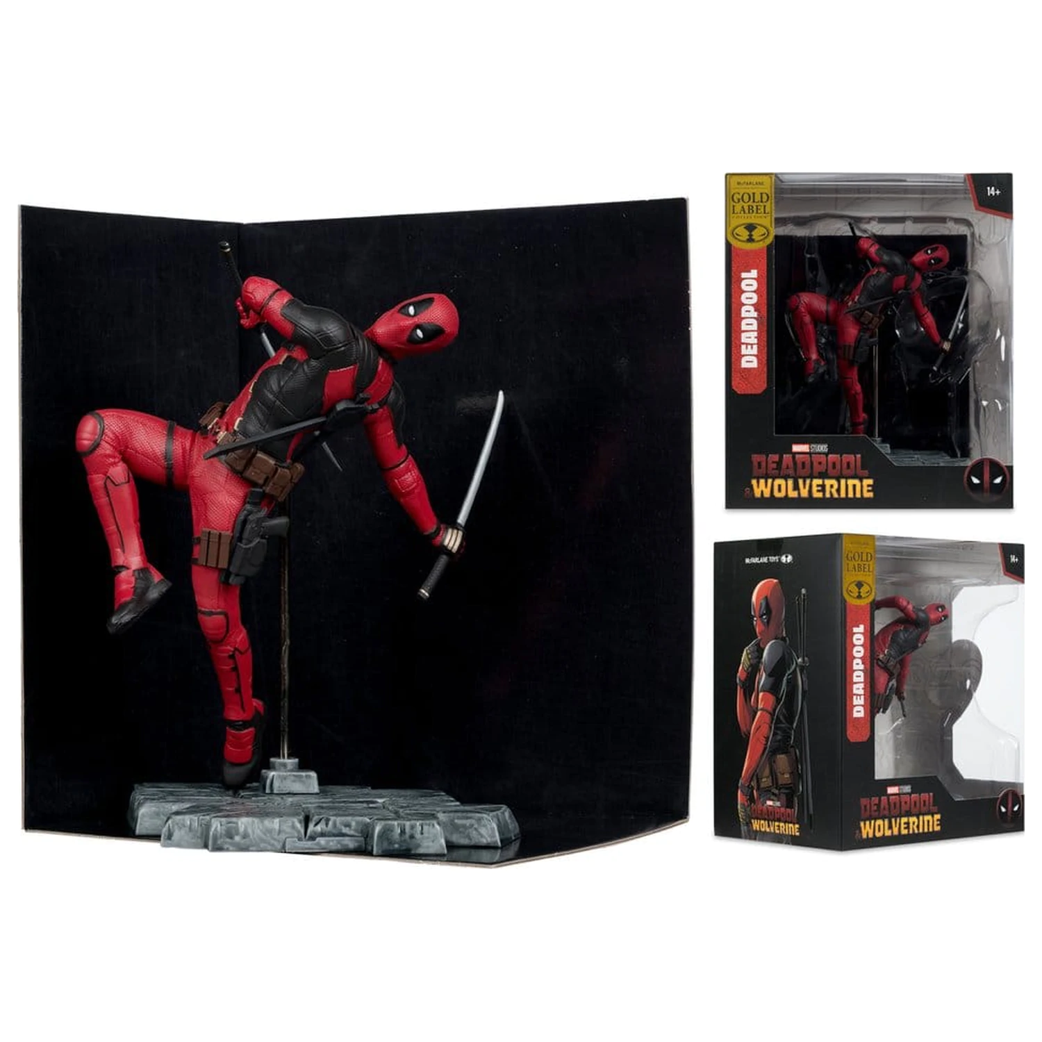Statua Marvel Studios 1/10 Deadpool (Deadpool & Wolverine) (Gold Label) 17 cm zdjęcie produktu