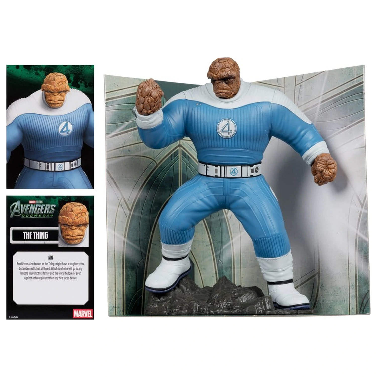 Statuetka Marvel Studios 1/10 The Thing (Avengers: Doomsday) (Gold Label) 19 cm zdjęcie produktu