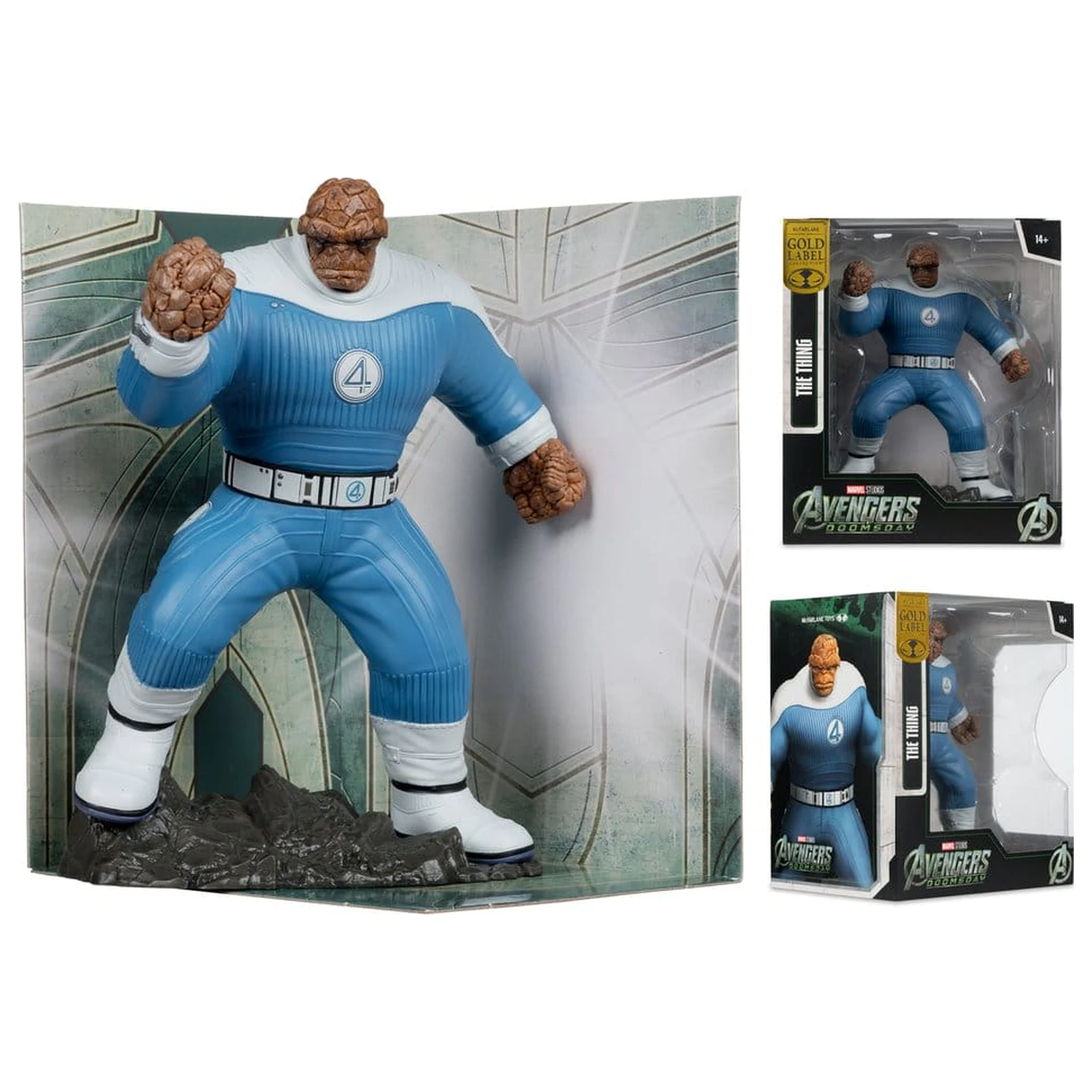 Statuetka Marvel Studios 1/10 The Thing (Avengers: Doomsday) (Gold Label) 19 cm zdjęcie produktu