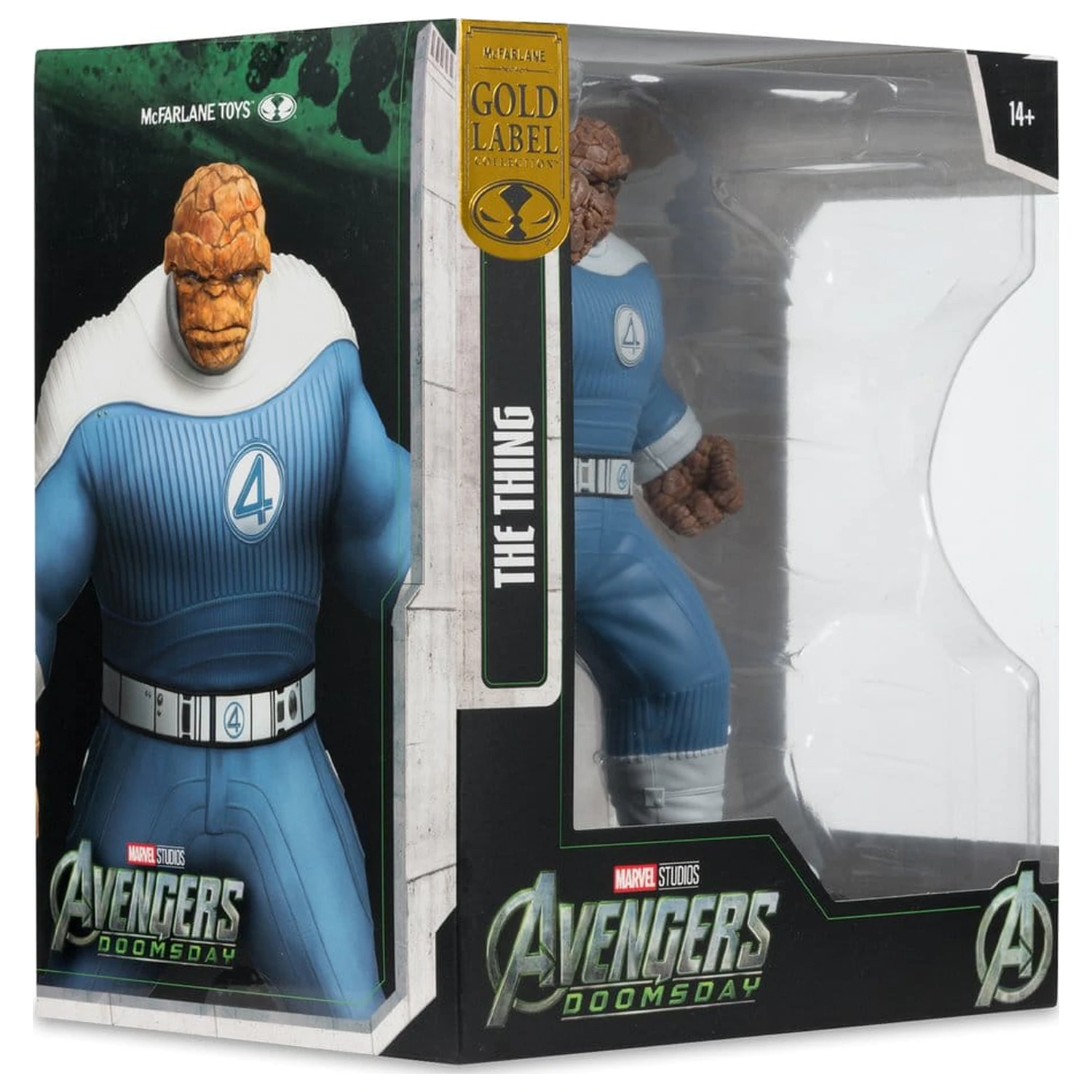 Statuetka Marvel Studios 1/10 The Thing (Avengers: Doomsday) (Gold Label) 19 cm zdjęcie produktu