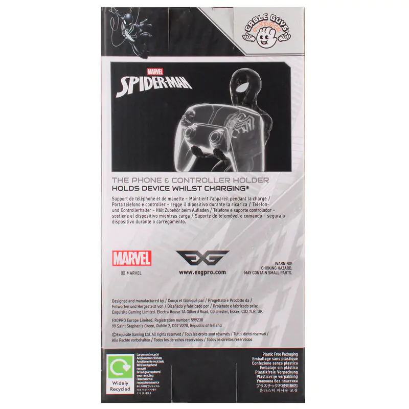 Figurka Marvel Symbiote Spider-Man clamping bracket Cable guy 21 cm zdjęcie produktu