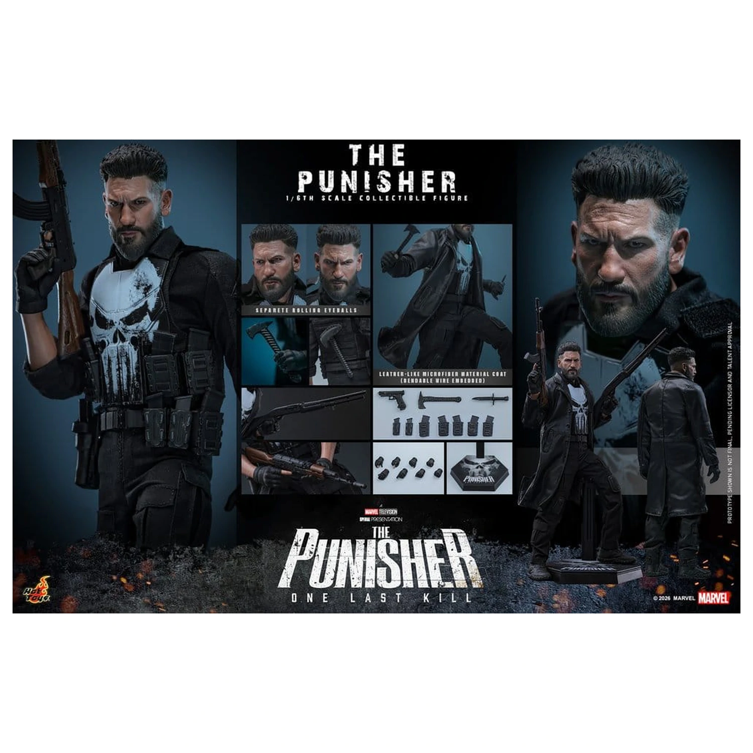 Marvel Television Masterpiece Figurka akcji 1/6 The Punisher 31 cm zdjęcie produktu