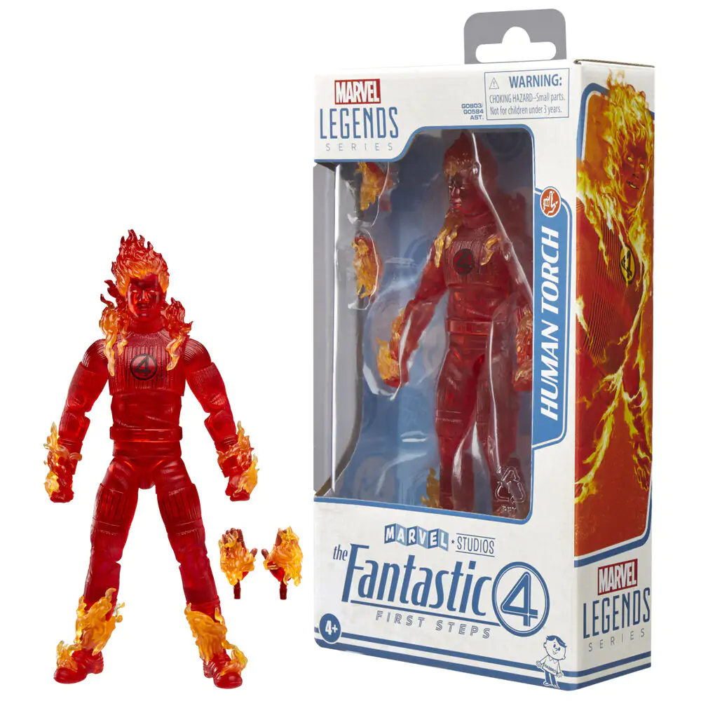 Marvel Fantastyczna Czwórka Human Torch figurka 15 cm zdjęcie produktu