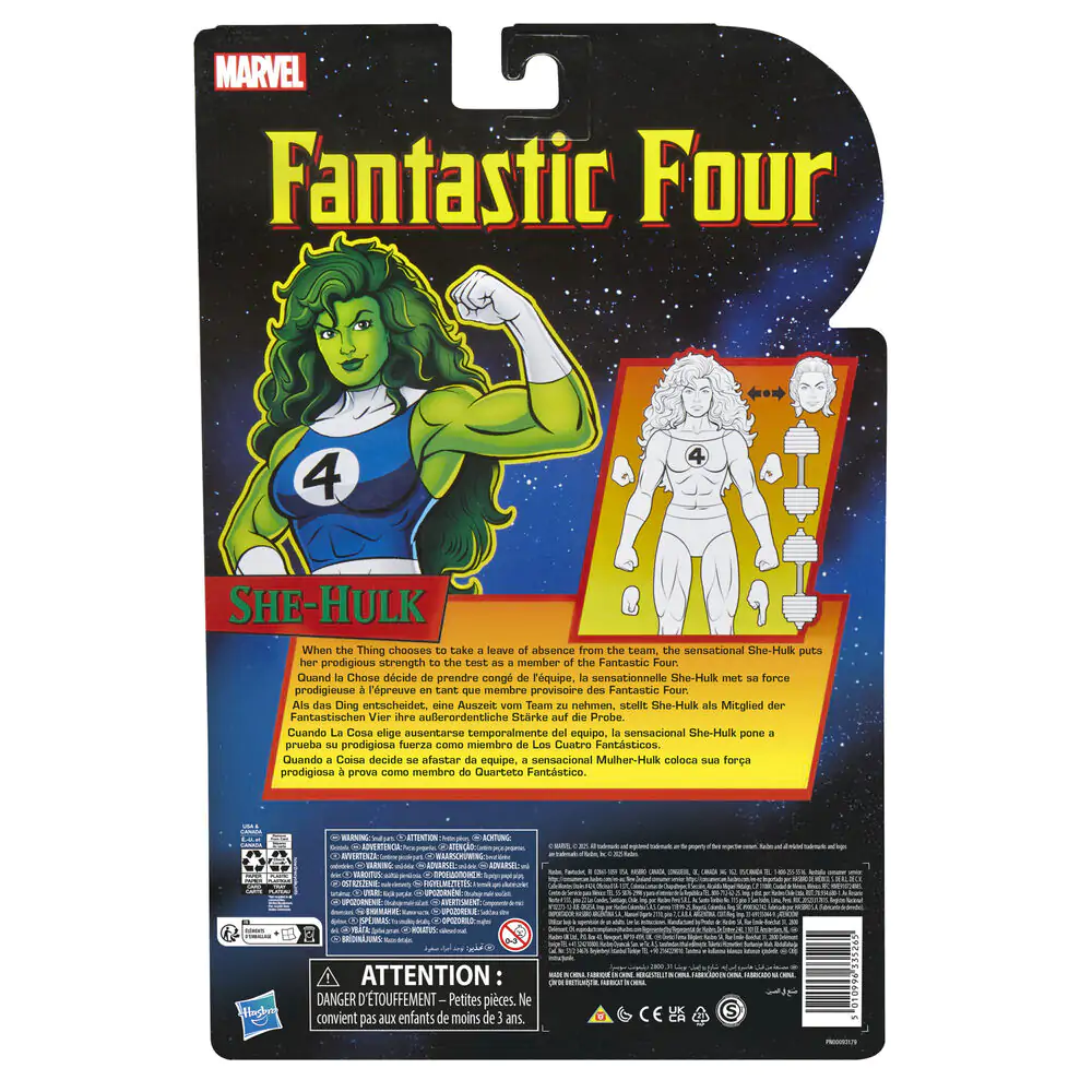 Marvel Fantastyczna Czwórka She-Hulk figurka 15 cm zdjęcie produktu