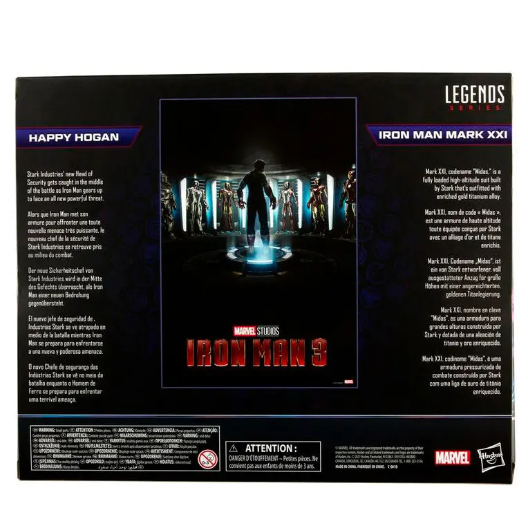 The Infinity Saga Marvel Legends Figurka Akcji 2-Pack 2021 Happy Hogan & Iron Man (Iron Man 3) 15 cm zdjęcie produktu