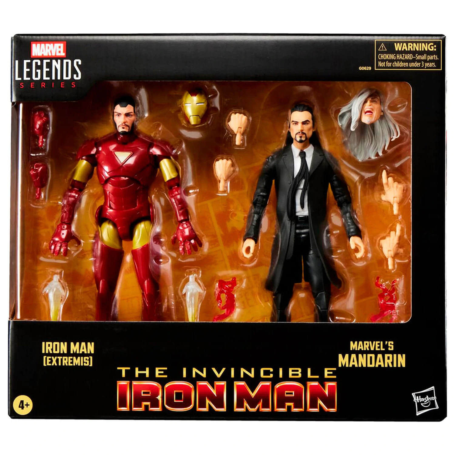Marvel The Invencible Iron Man - Iron Man Extremis & Marvels Mandarin blister 2 figurki 15cm zdjęcie produktu