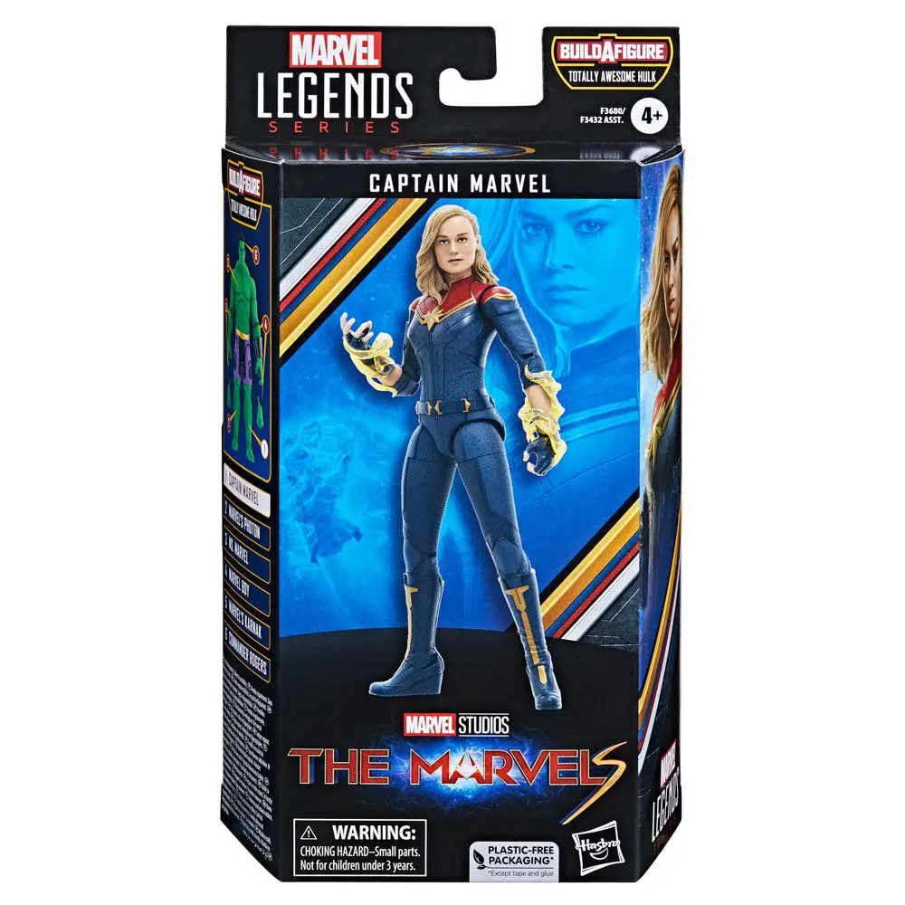 The Marvels Marvel Legends Figurka Akcji Captain Marvel (BAF: Totally Awesome Hulk) 15 cm zdjęcie produktu