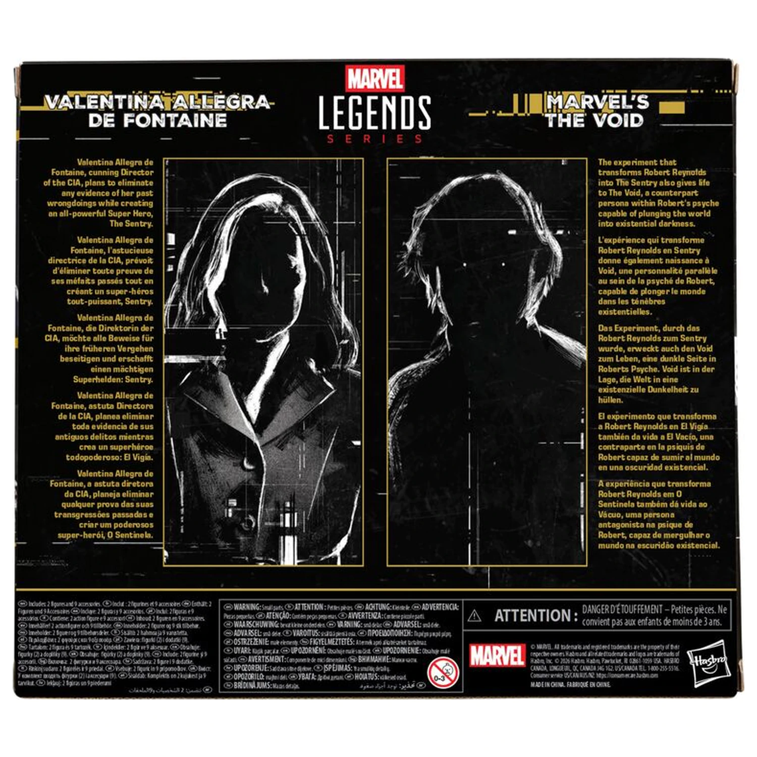 Marvel Thunderbolts Valentina Allegra De Fontaine & Marvels The Void zestaw 2 figurek 15cm zdjęcie produktu