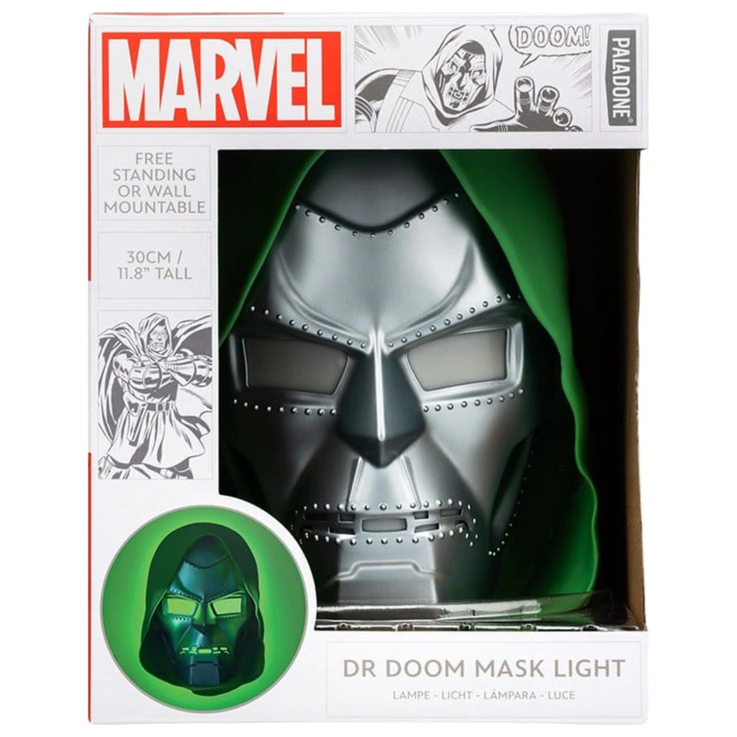 Marvel Universe Light Dr Doom Maska 30 cm zdjęcie produktu