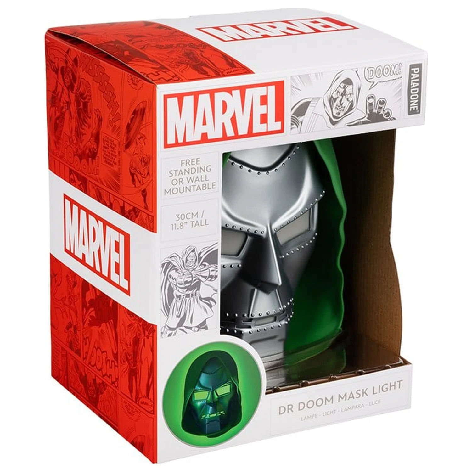 Marvel Universe Light Dr Doom Maska 30 cm zdjęcie produktu